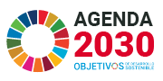 Logosímbolo de la Agenda 2030 a color sobre fondo transparente