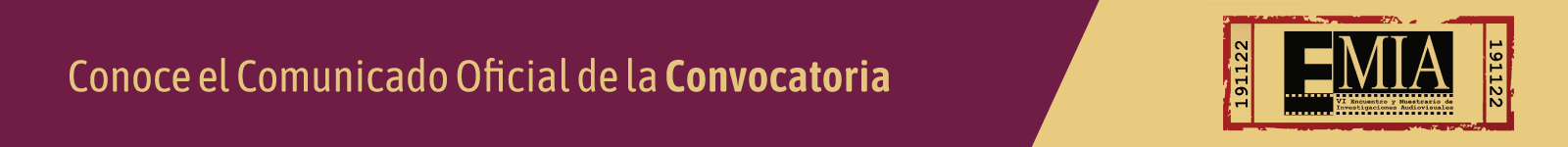 Texto Conoce el comunicado oficial de la Convocatoria Emia 2022 sobre violeta