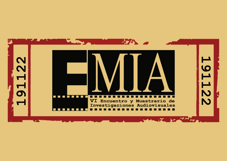 Logosímbolo del VI Encuentro y Muestrario de Investigaciones Audiovisuales EMIA 2022