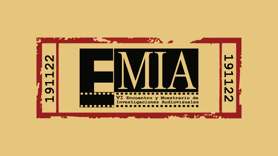 Logosímbolo del VI Encuentro y Muestrario de Investigaciones Audiovisuales EMIA 2022