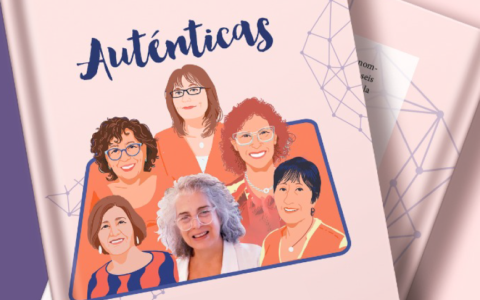 Recorte del libro Auténticas por Lorena Brondani