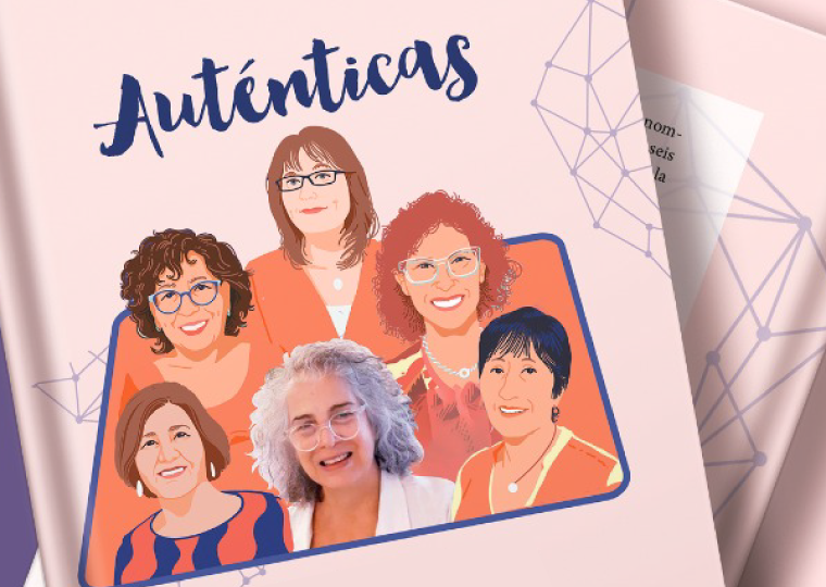 Recorte del libro Auténticas por Lorena Brondani