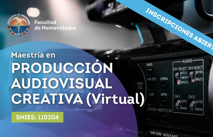 Imagen de la Maestría en Producción Audiovisual Creativa de la Universidad del Magdalena Colombia