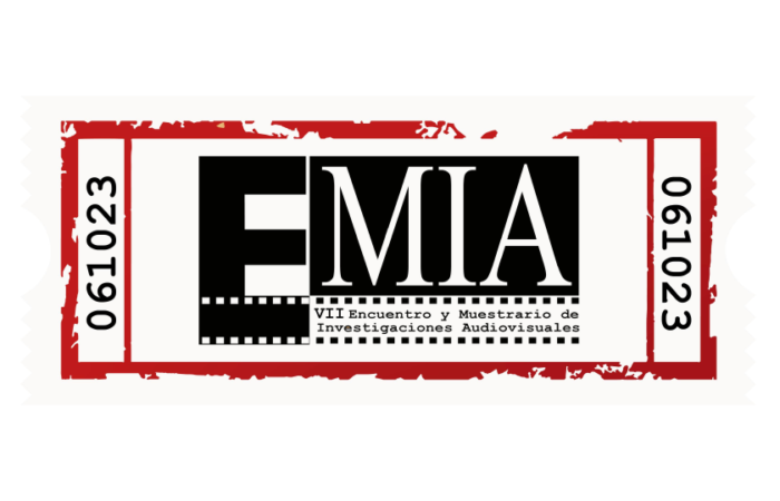 Logosímbolo del VII Encuentro y Muestrario de Investigaciones Audiovisuales EMIA 2022