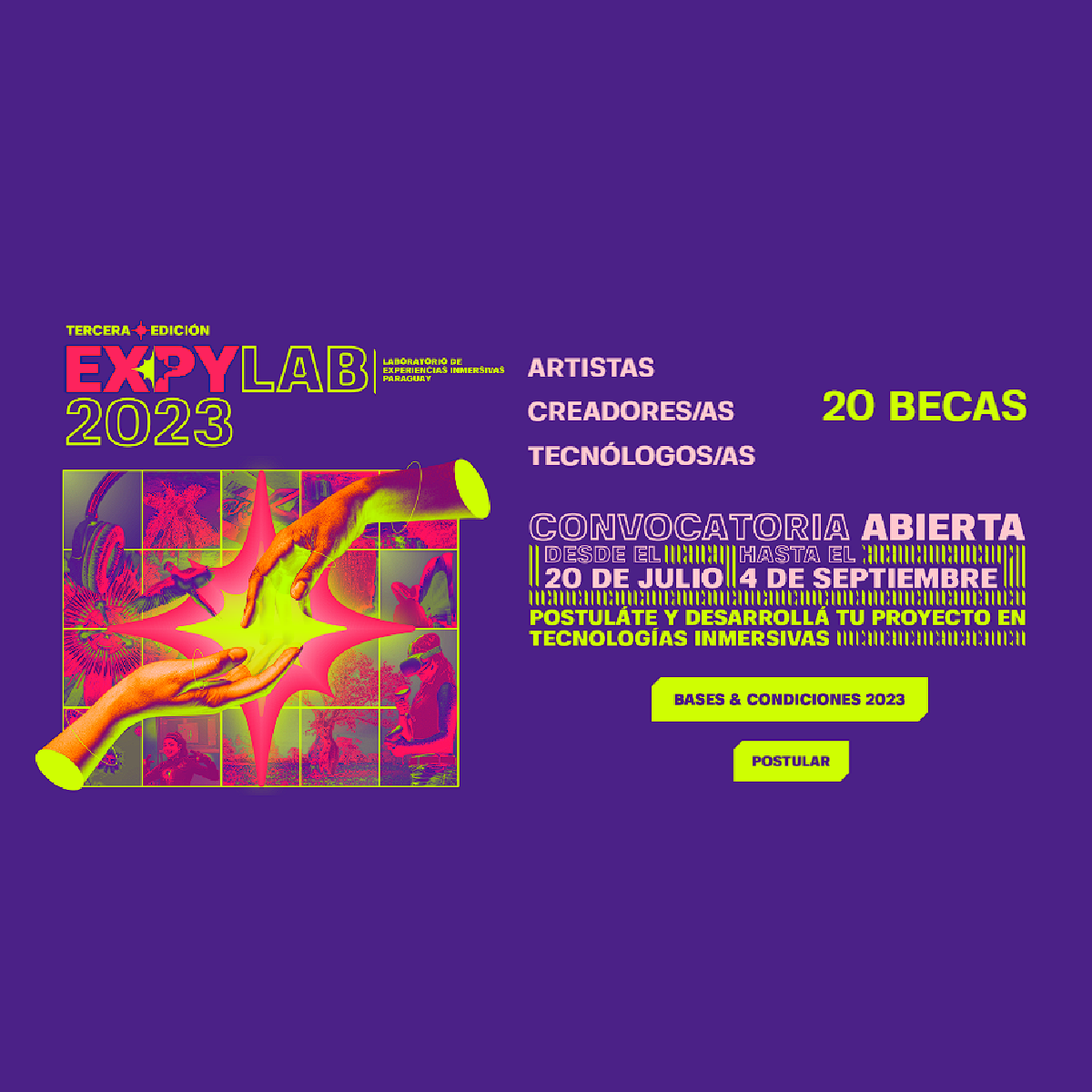 Imagen cuadrada sobre el Expylab 2023