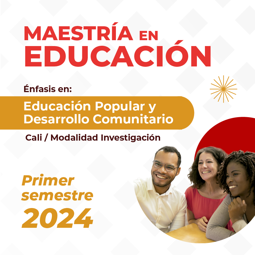 Post de la Maestría en Educación Popular y Desarrollo Comunitario