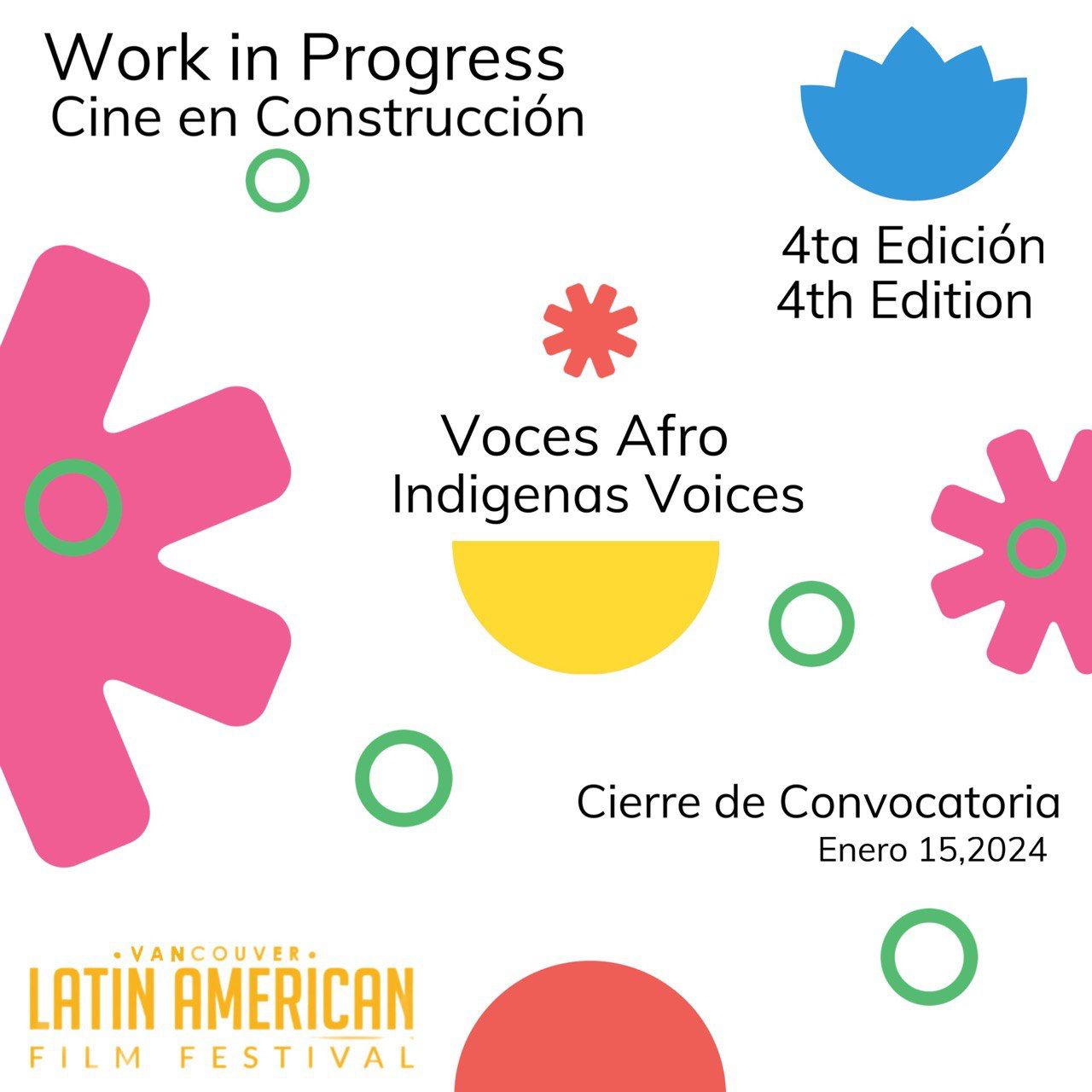 Post de Cine en construcción (Work in Progress): Voces Afro Indígenas del Vancouver Latin American Film Festival
