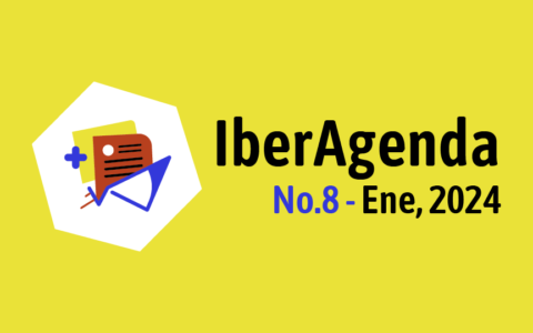 Cover de la IberAgenda 8, del mes de Enero de 2024