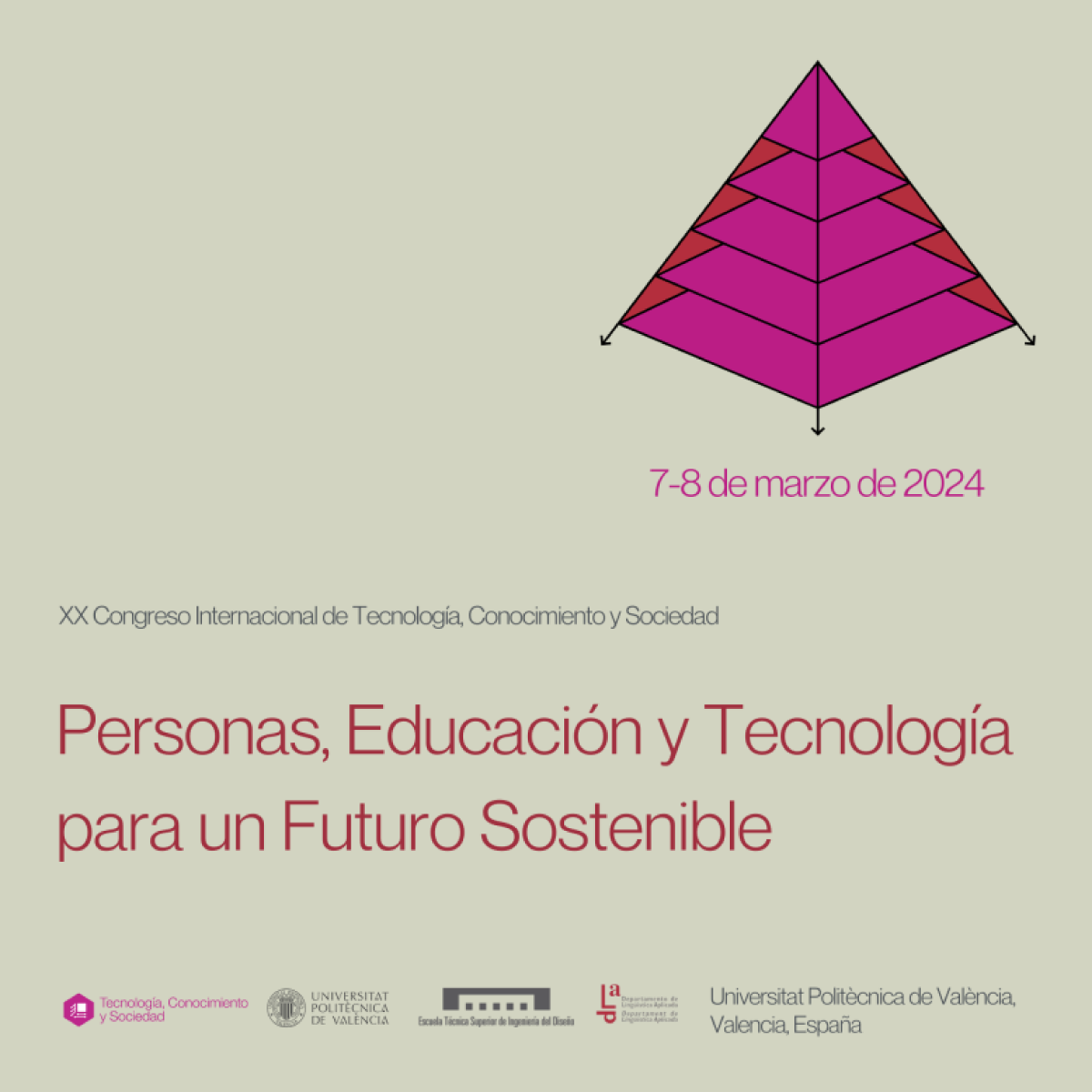 Post del evento Tecnología, Conocimiento y Sociedad 2024