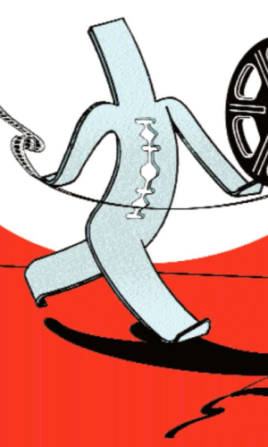 Ilustración de una cuchilla con forma de figura humana