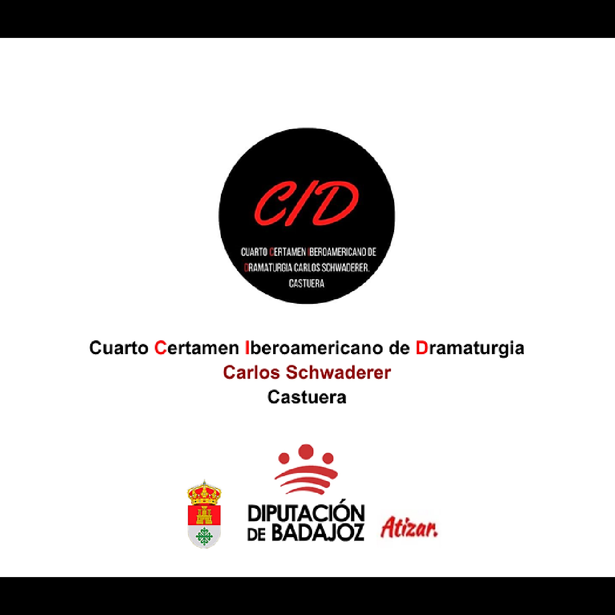 Post del Cuarto Certamen Iberoamericano de Dramaturgia Carlos Schwaderer