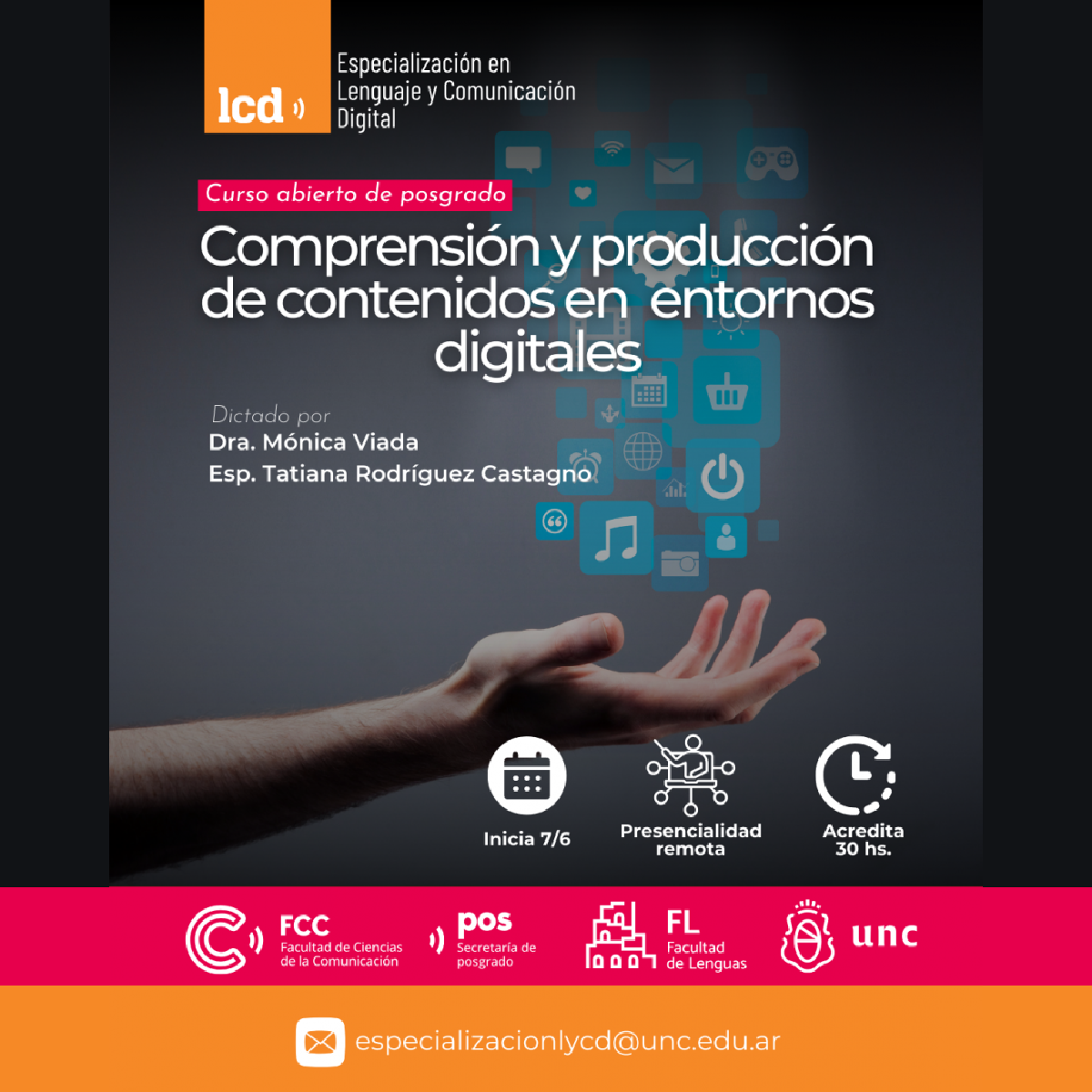 Post del curso de Comprensión y producción de contenidos en entornos digitales del FCC