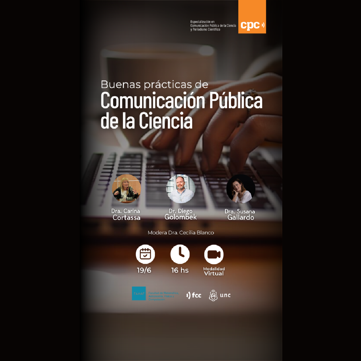 Post del curso de Comunicación Pública de la Ciencia del FCC