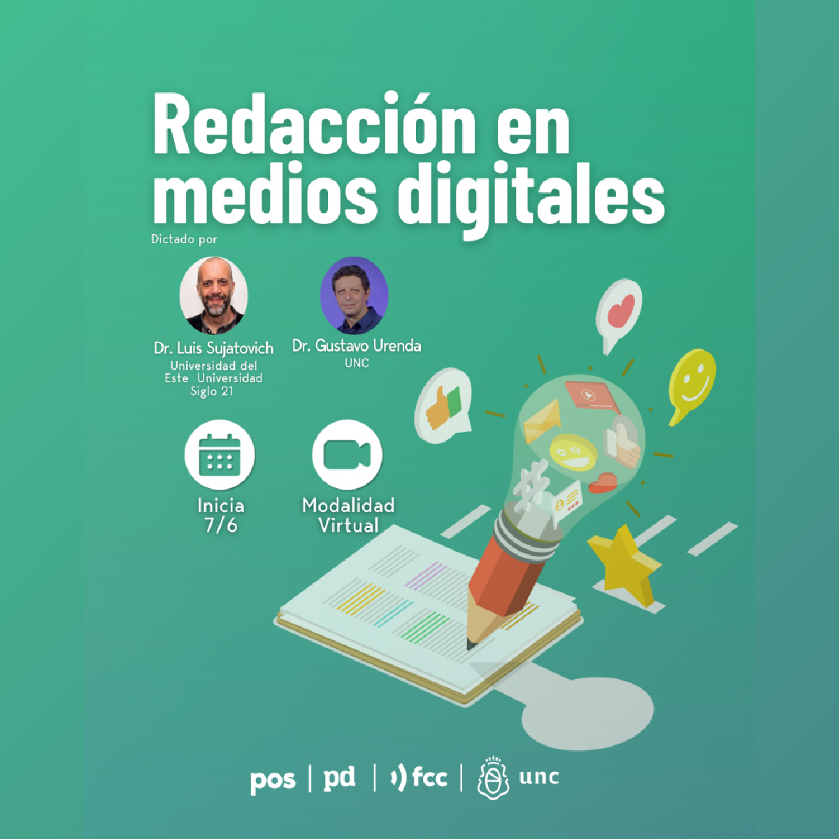 Post del curso de Redacción en Medios Digitales del FCC