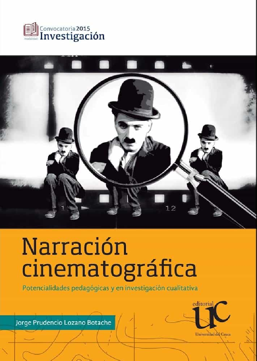 Portada del libro Narración cinematográfica. Potencialidades Pedagógicas y en Investigación Cualitativa