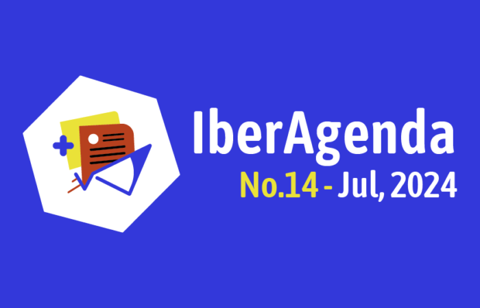 Cover de la IberAgenda 14, del mes de Julio de 2024