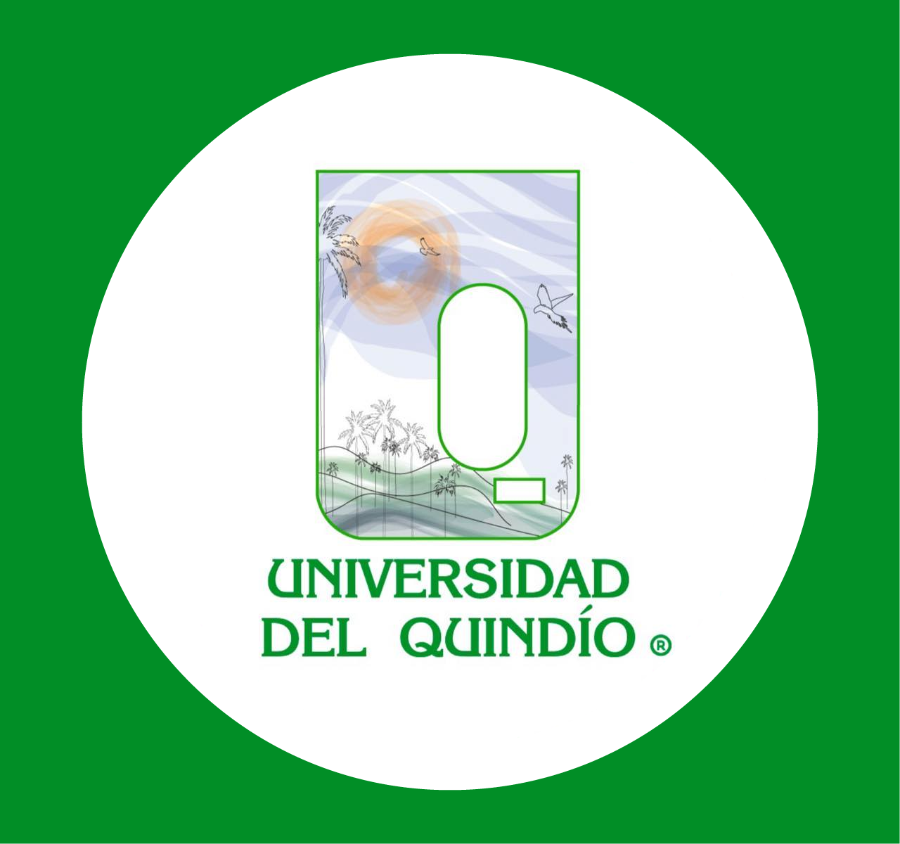 Logosímbolo de la Universidad del Quindío