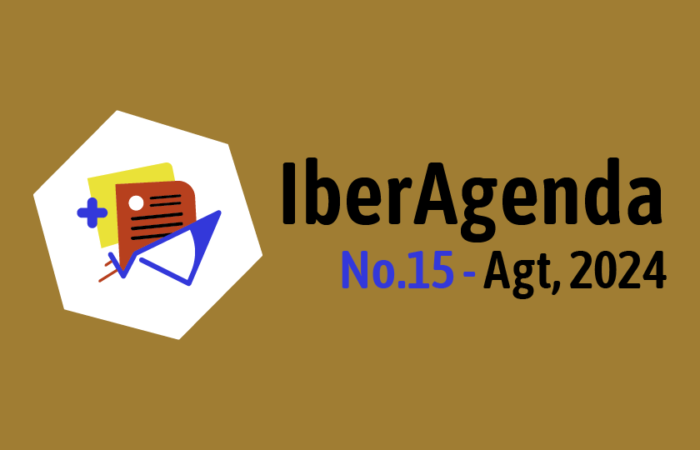 Cover de la IberAgenda 15, del mes de Agosto de 2024