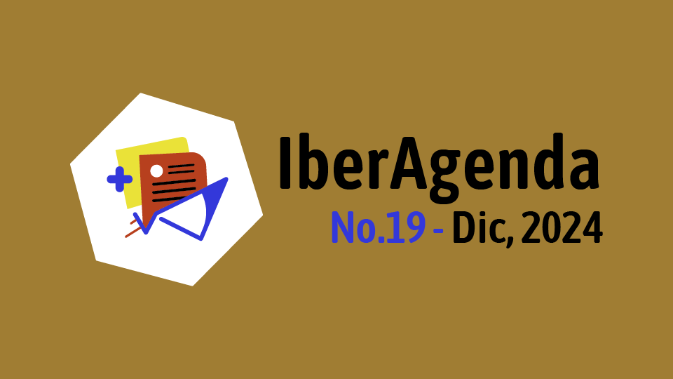 Cover de la IberAgenda 19, del mes de Diciembre de 2024