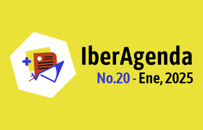 Cover de la IberAgenda 20, del mes de Enero de 2025