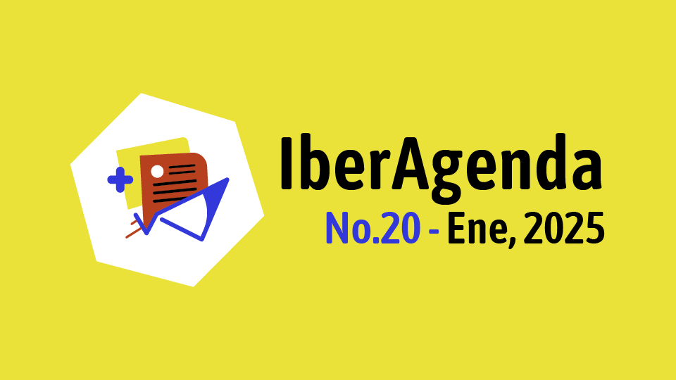 Cover de la IberAgenda 20, del mes de Enero de 2025