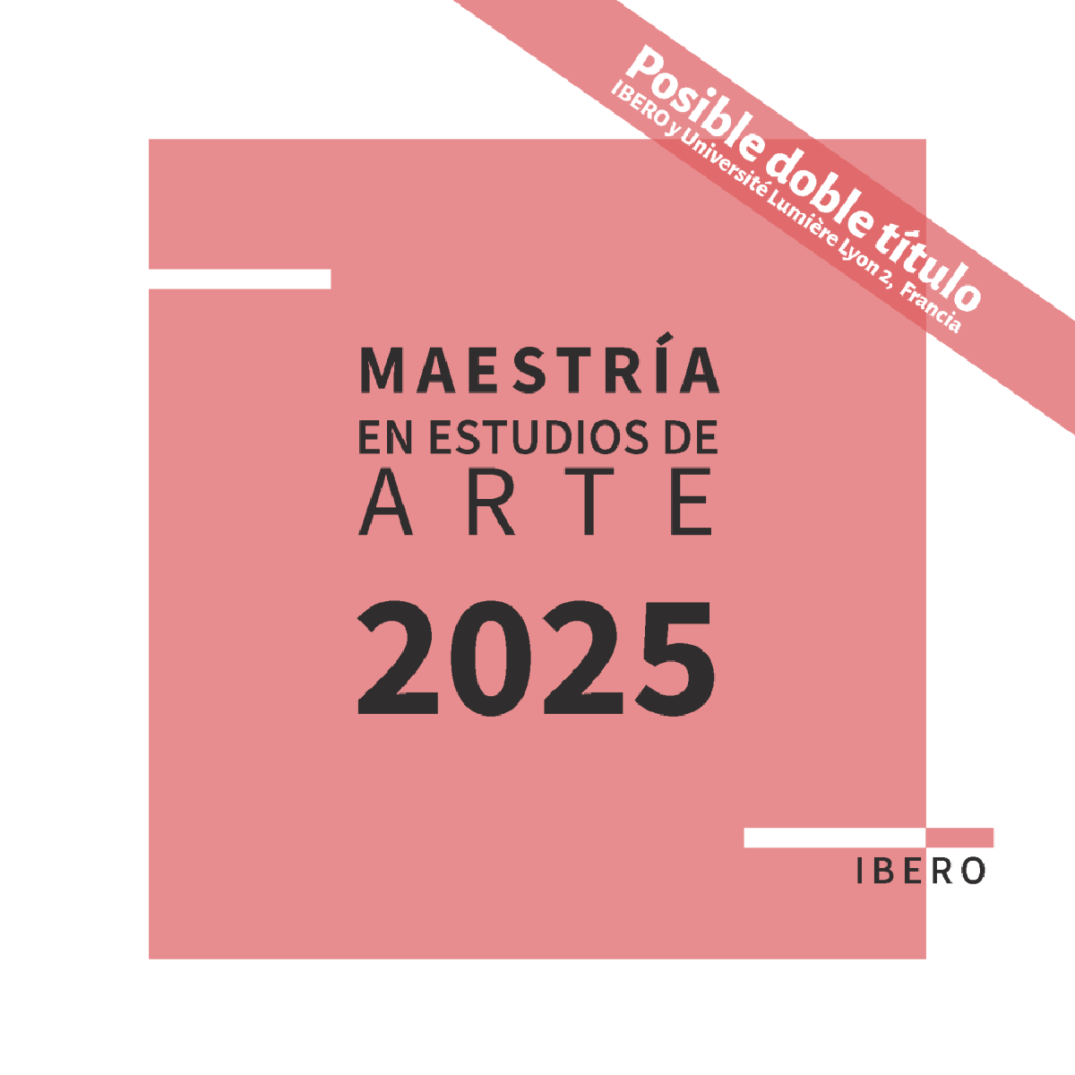 Post de la Maestría en Estudios de Arte 2025