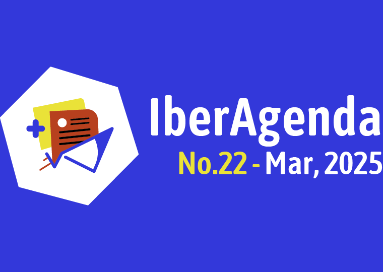 Cover de la IberAgenda 22, del mes de Marzo de 2025