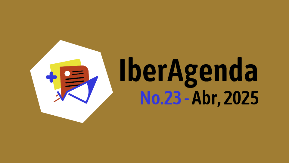 Cover de la IberAgenda 23, del mes de Abril de 2025