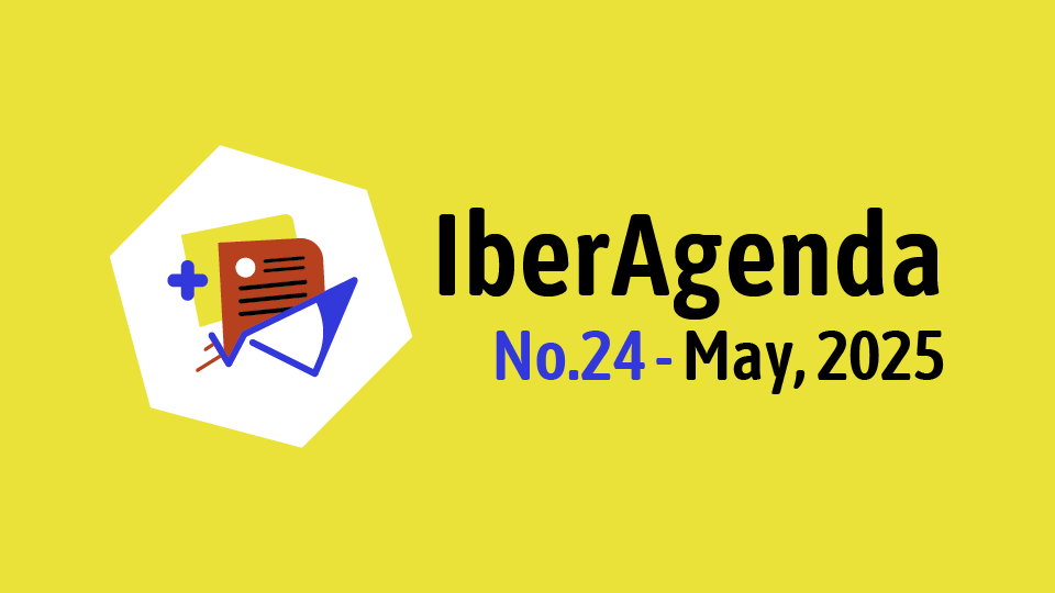 Cover de la IberAgenda 24, del mes de Mayo de 2025