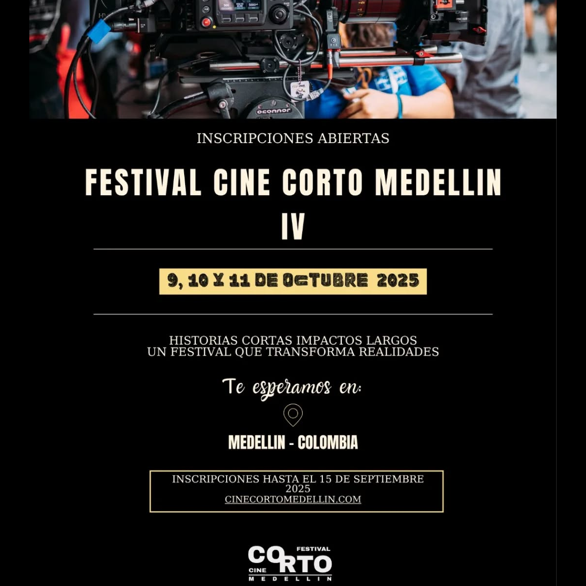 Post del Cine Corto Medellín