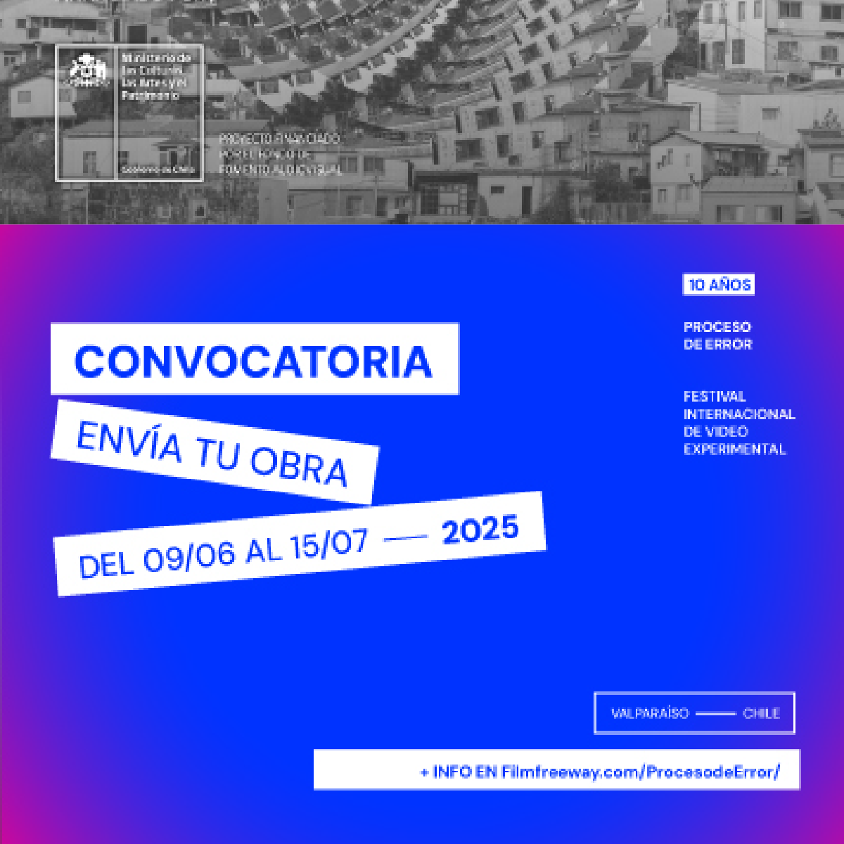 Post de la convocatoria Proceso de Error