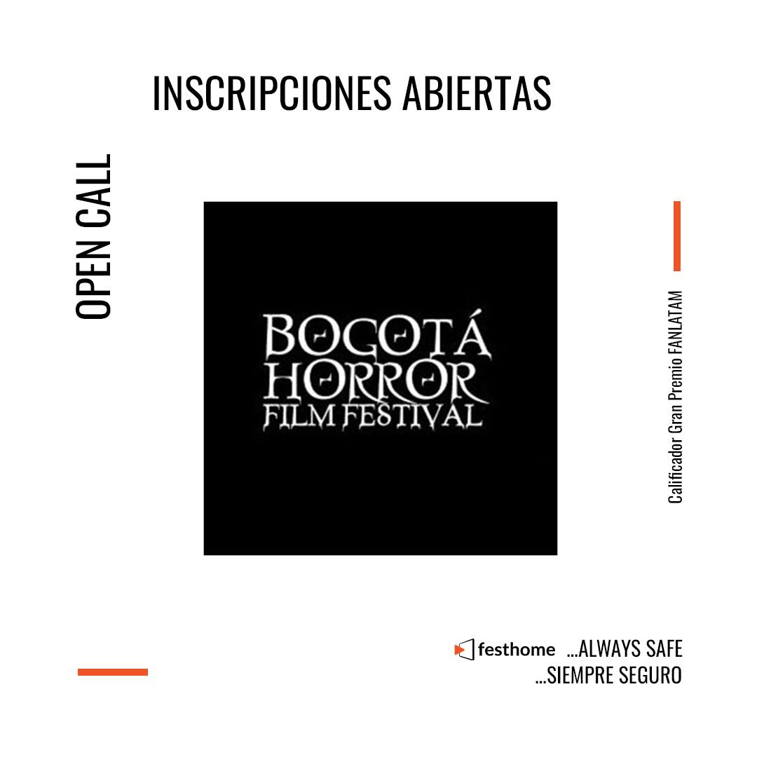 Post del Bogota Horror Film Festival 2026
