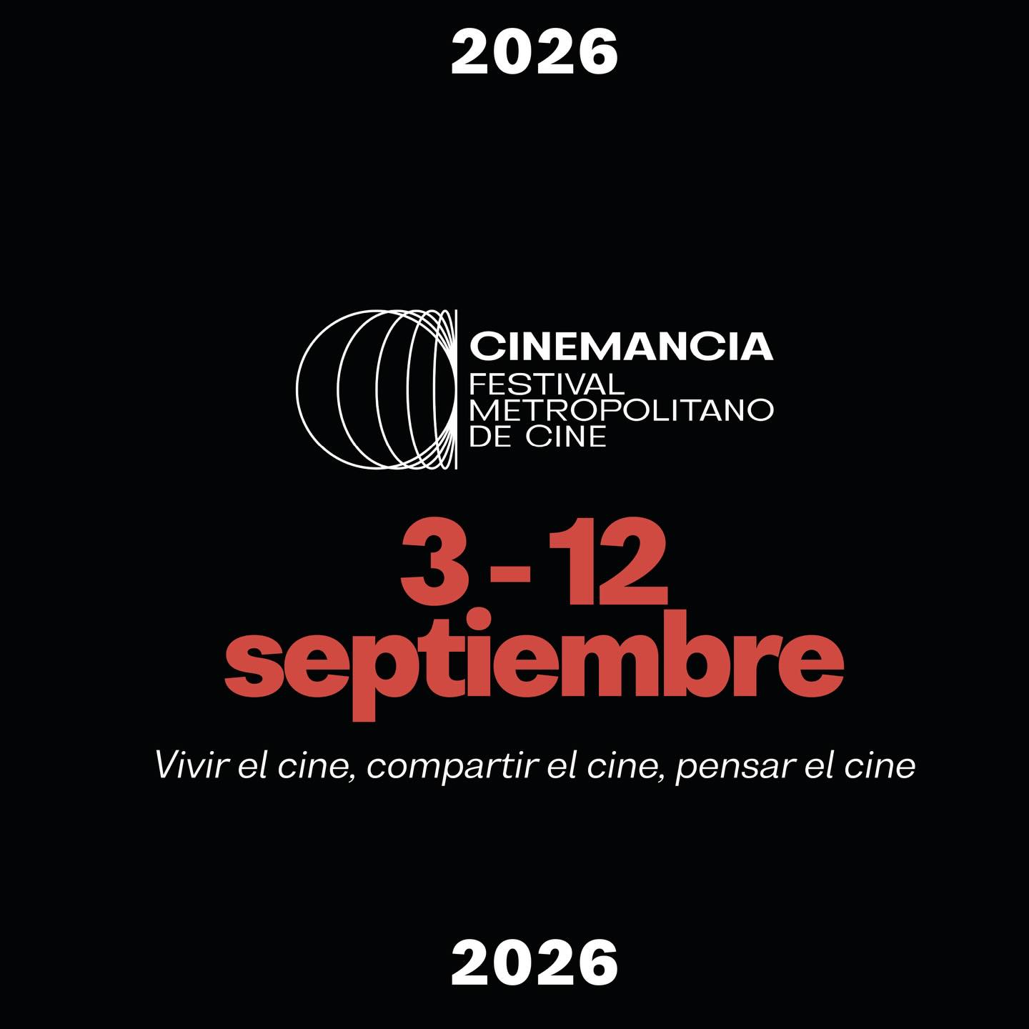 Post de Cinemancia 2026