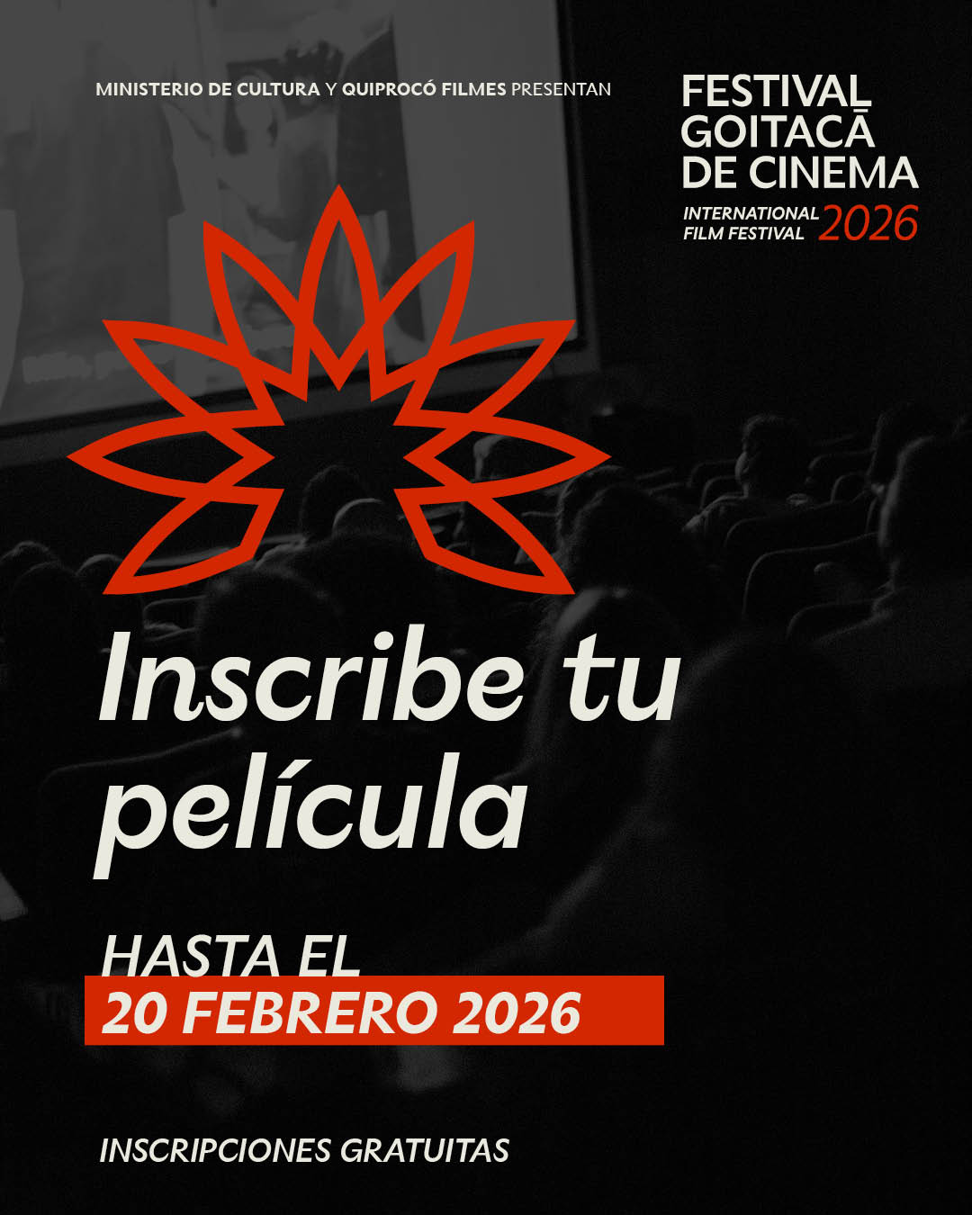Post del Festival Internacional Goitacá de Cine