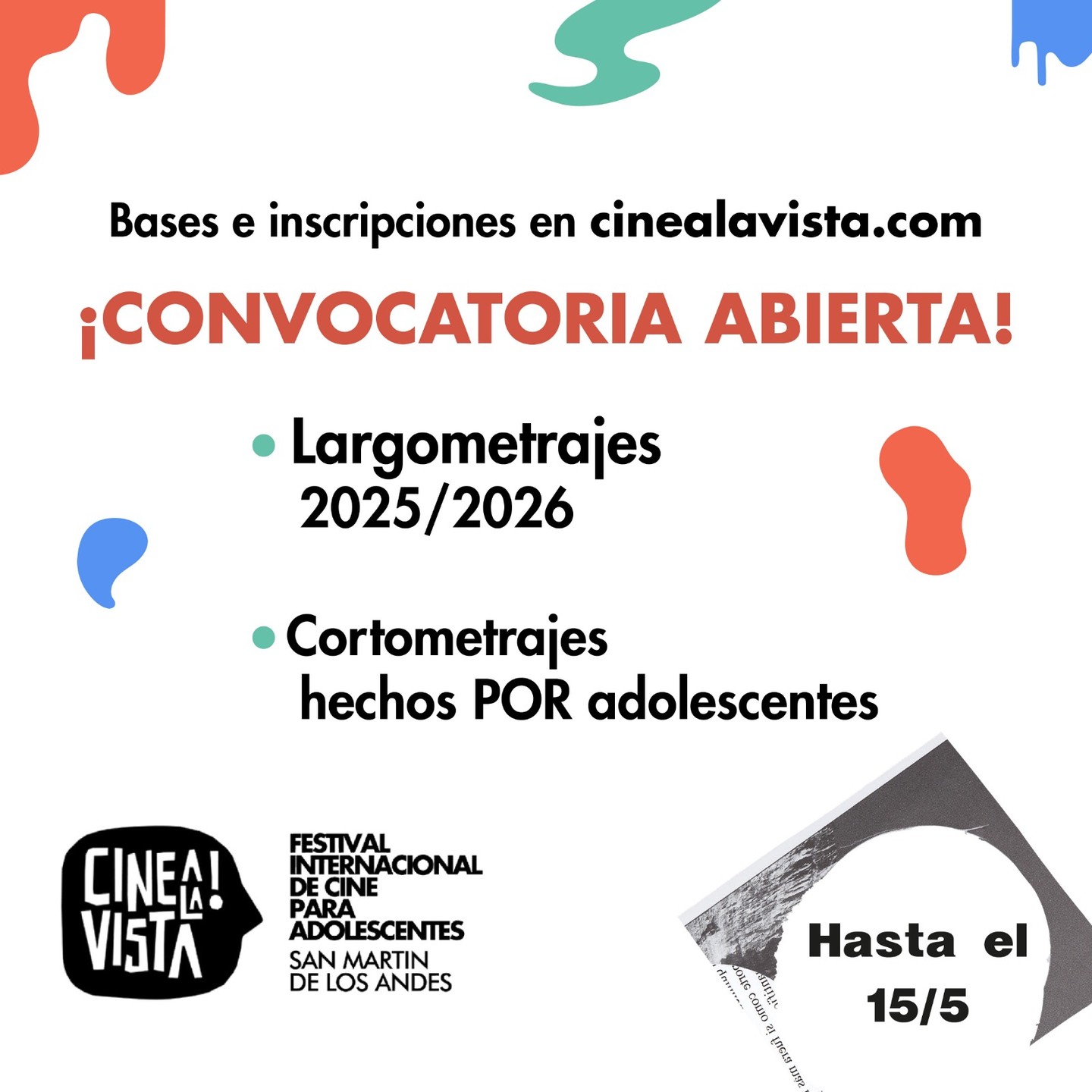 Post de Cine a la Vista 2026