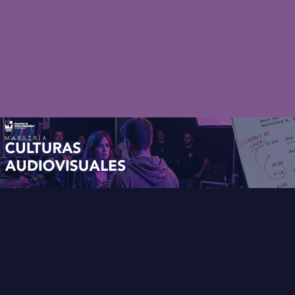 Post de la Maestria en Culturas Audiovisuales 2026