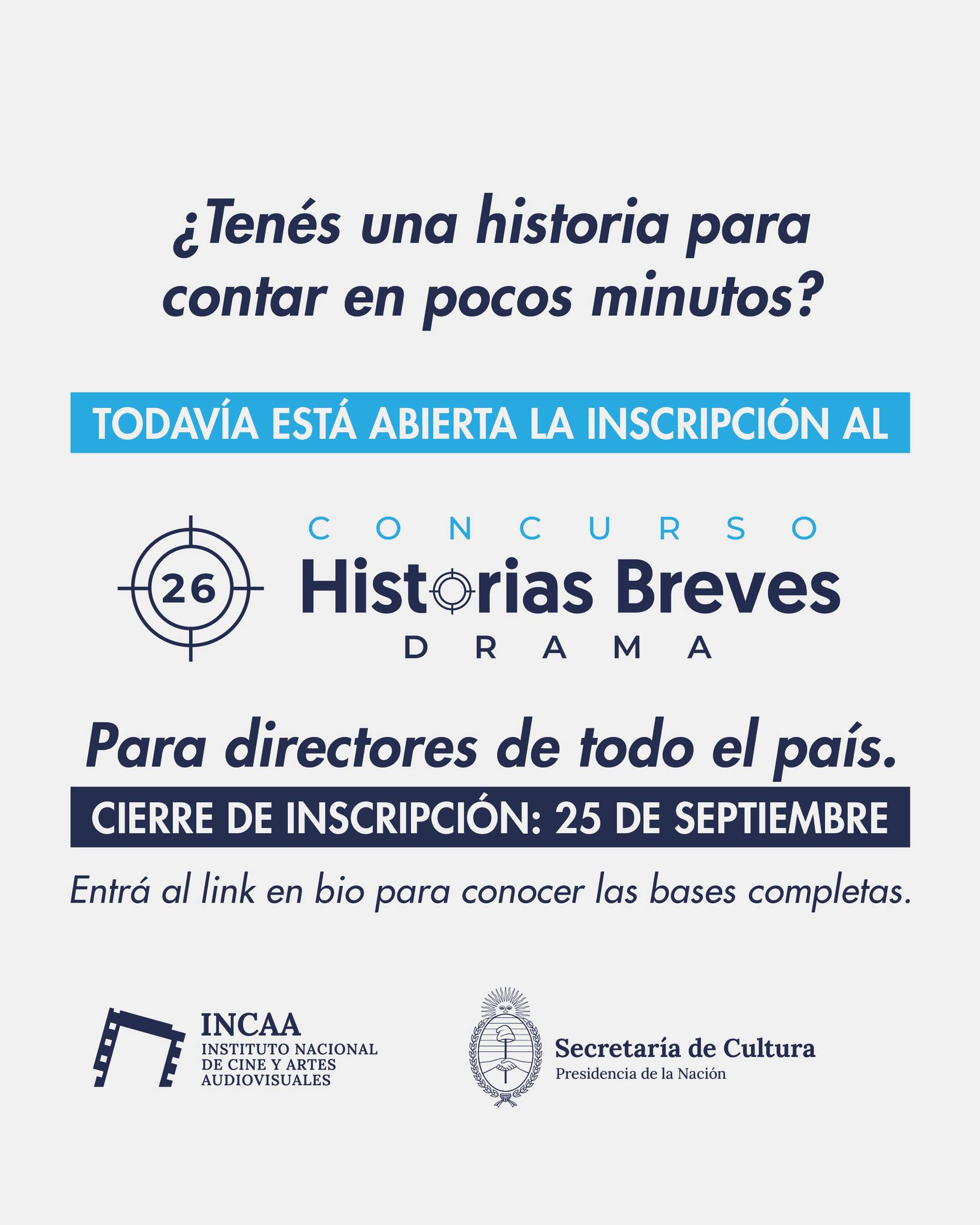 Post de INCAA Historias Breves